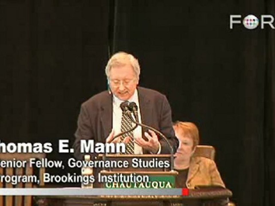 Thomas Mann on Obama Opting Out of Public Financing