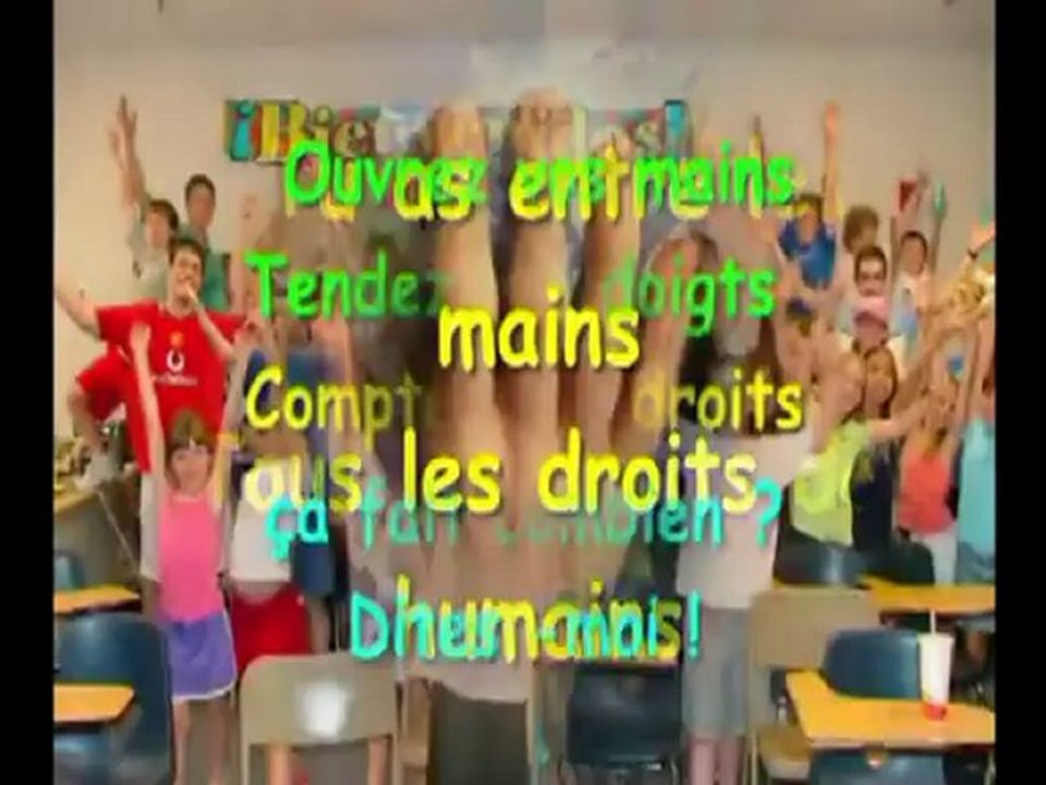 Les droits de l'enfant a l'institut français de Turquie izmir