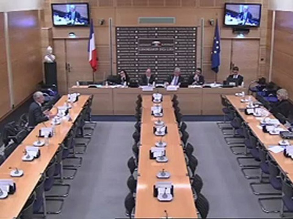 Intervention lors de la Mission "Statistiques des délinquances", le 6/11/2012