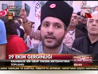 CUMHURİYET BAYRAMINI  GENÇ TÜRK LE TAKSİMDE KUTLADIK