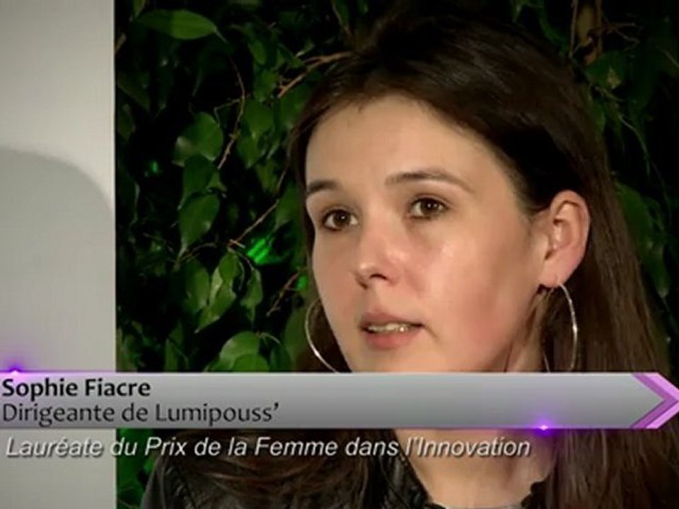 Sophie Fiacre - Prix de la Femme dans l’Innovation Rennes 2012