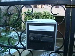 Premiers flocons dans le Val-d'Oise