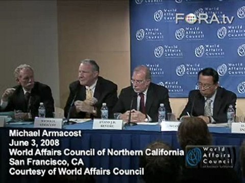 Armacost Calls Middle Eastern Prioritizing a Threat