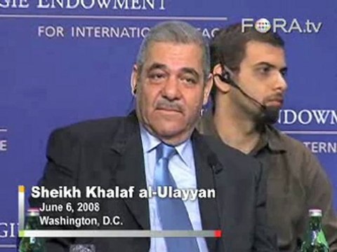 Sheikh Khalad Al-Ulayyan on the Oil Law in Iraq