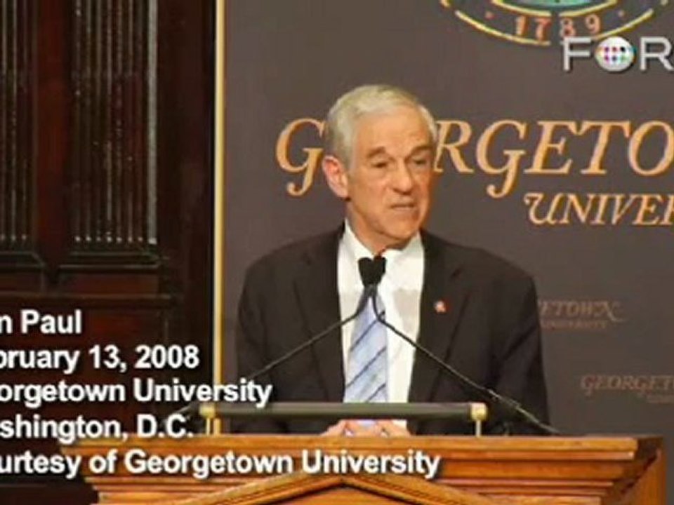 Ron Paul on Constitutional Erosion