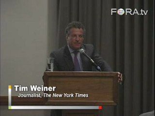 Tim Weiner on the Misuse of the CIA by George W. Bush
