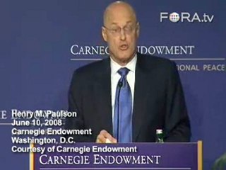Henry Paulson - Managing Financial & Macroeconomic Cycles