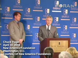 Chuck Hagel Denounces Media Election Coverage