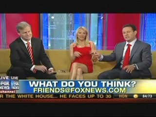 Juliet Huddy Hot Red Dress