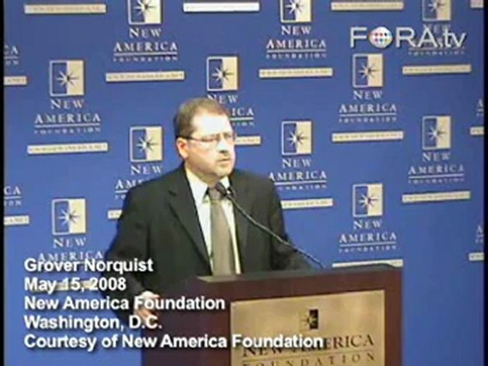 Grover Norquist on Government Spending Transparency