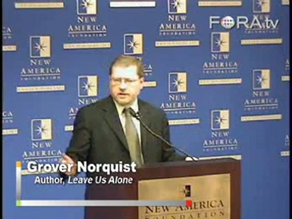 Grover Norquist on the Leave Us Alone Coalition