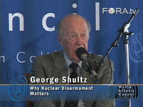 Hans Blix and George Shultz on a Nuclear Weapon Shield