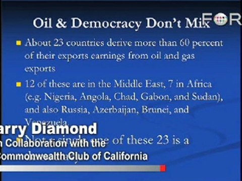 Larry Diamond on Democracy and Oil