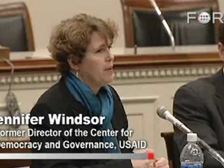 Jennifer Windsor on Areas of Concern in the Middle East