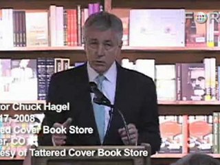 Chuck Hagel on Transformational Times