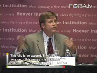 Michael McFaul's Advice on the 2008 Beijing Olympics