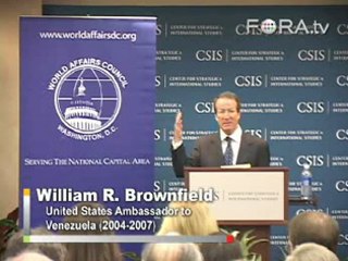 Amb. William Brownfield on the Pursuit of Terrorists