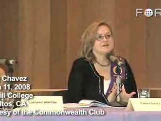 Cindy Chavez on Barriers for Female Politicians