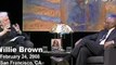 Willie Brown on Adultery and Politics