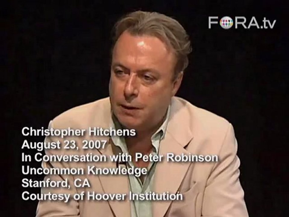 Christopher Hitchens on Withdrawal from Iraq