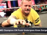 CM Punk Has Emergency Knee Surgery