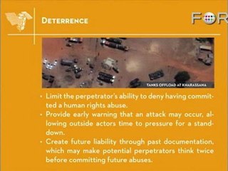 Satellite Sentinel Project: Protecting Civilians