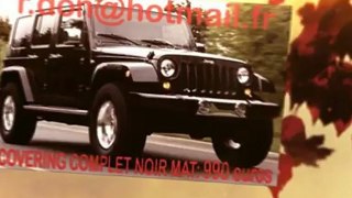 Jeep Wrangler, Jeep Wrangler, Jeep Wrangler essai video, Jeep Wrangler covering, Jeep Wrangler peinture noir mat