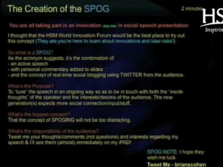 Meet SPOG: Bring Slides and Tweets to Your Next Speech