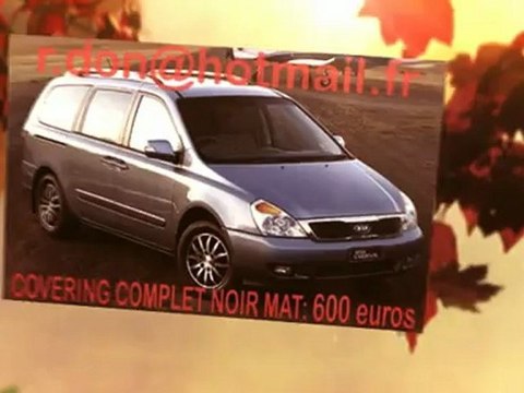 Kia Carnival, Kia Carnival, Kia Carnival essai video, Kia Carnival covering, Kia Carnival peinture noir mat