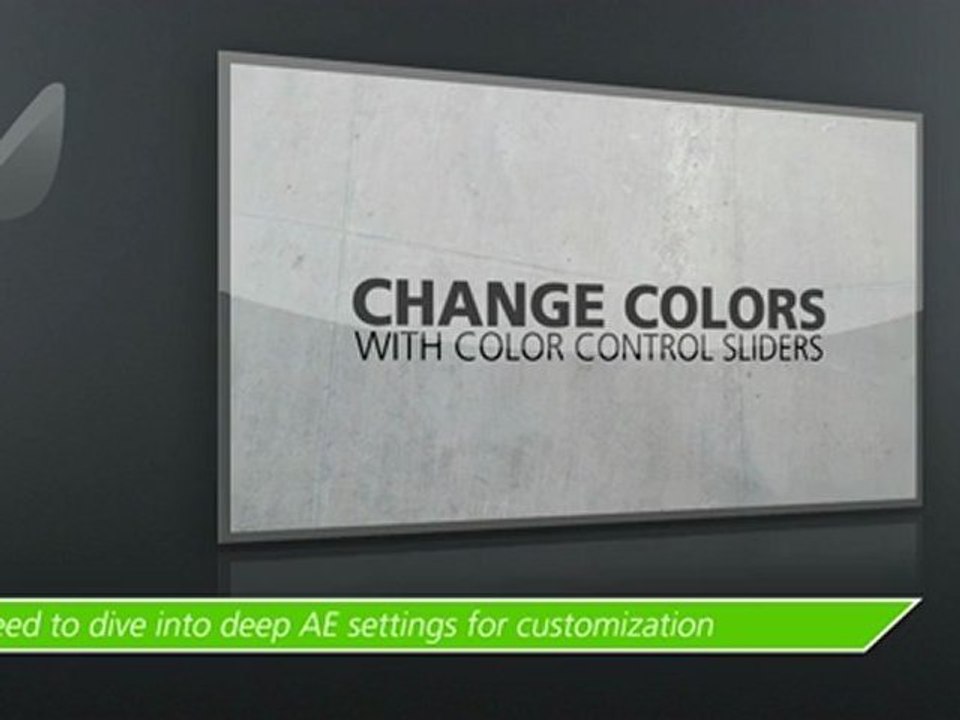 After Effects Template HD Slideshow Presentation