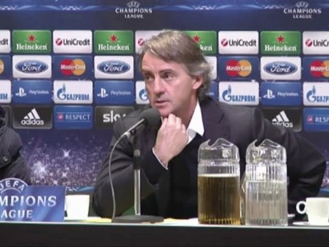 Mancini revient sur l'élimination en Ligue des Champions
