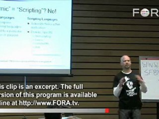 Juergen Schmerder on Dynamic Languages