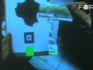 Sean White Demos Tangible Augmented Reality