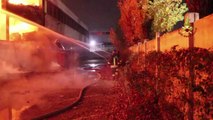 Firenze - Incendio Fabbrica a Sesto Fiorentino (27.11.12)