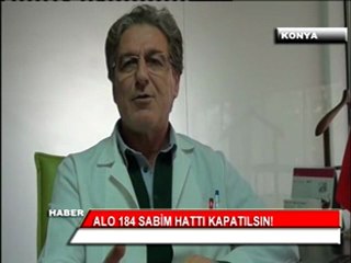 KONYA TABİPLER ODASI 184 SABİM HATTI KALDIRILSIN
