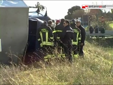 TG 30.12.11 Un morto e cinque feriti in incidente ad Altamura