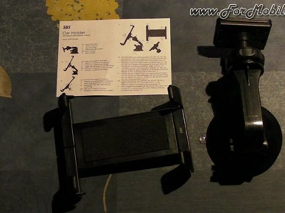 Unboxing di SBS Universal car holder for tablet (7'' - 10.1'') - esclusiva mondiale !