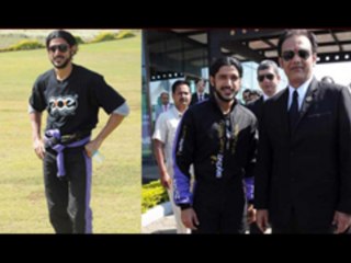 Farhan Akhtar Launches Skydiving Event @ Aamby Valley !