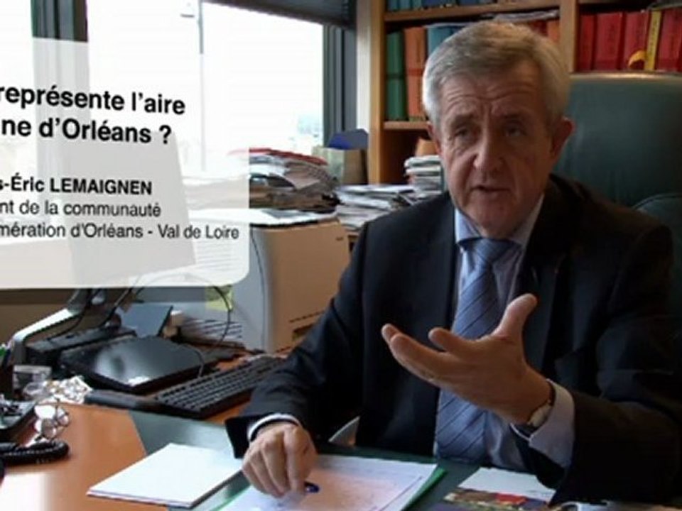 Que représente l'aire urbaine d'Orléans ?