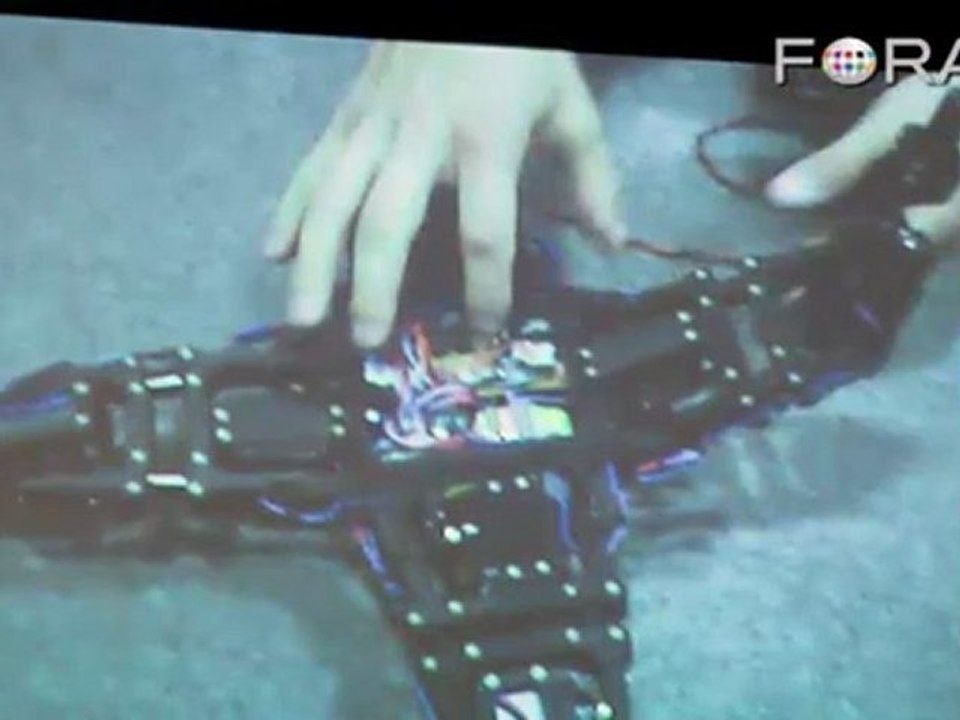 A Robot Teaches Itself How to Walk