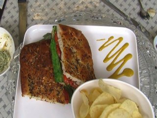 Tomato Cheese Panini Sandwich - A Recipe By Ruchi Bharani
