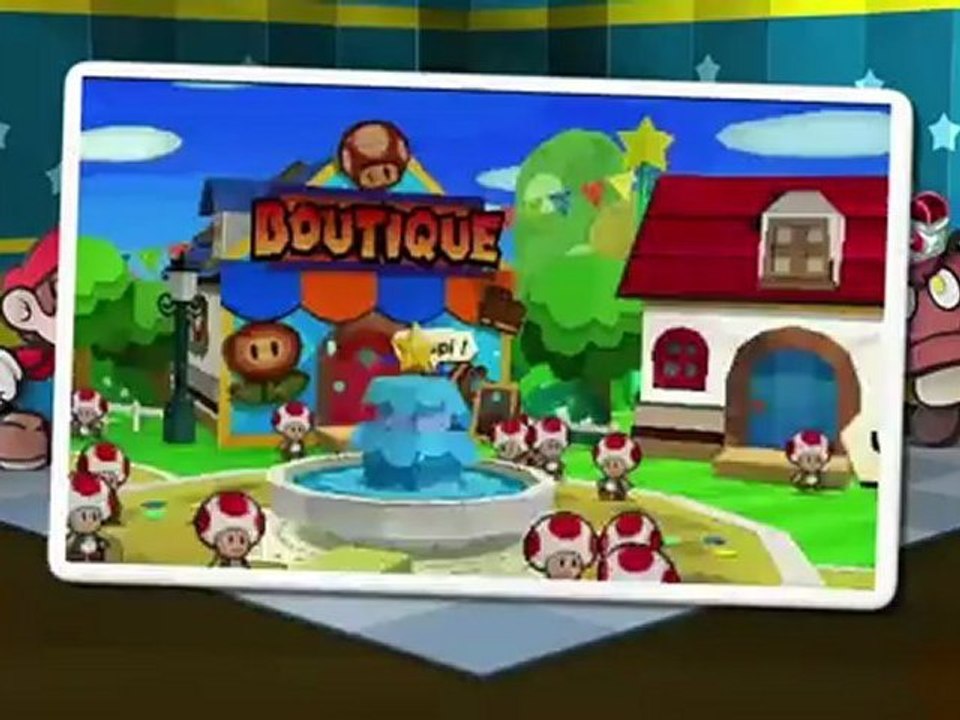 Paper Mario Sticker Star - Bande-annonce #8 - Les combats