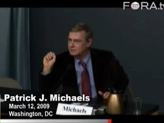 Patrick Michaels Says Climate Change Projections 'Silly'