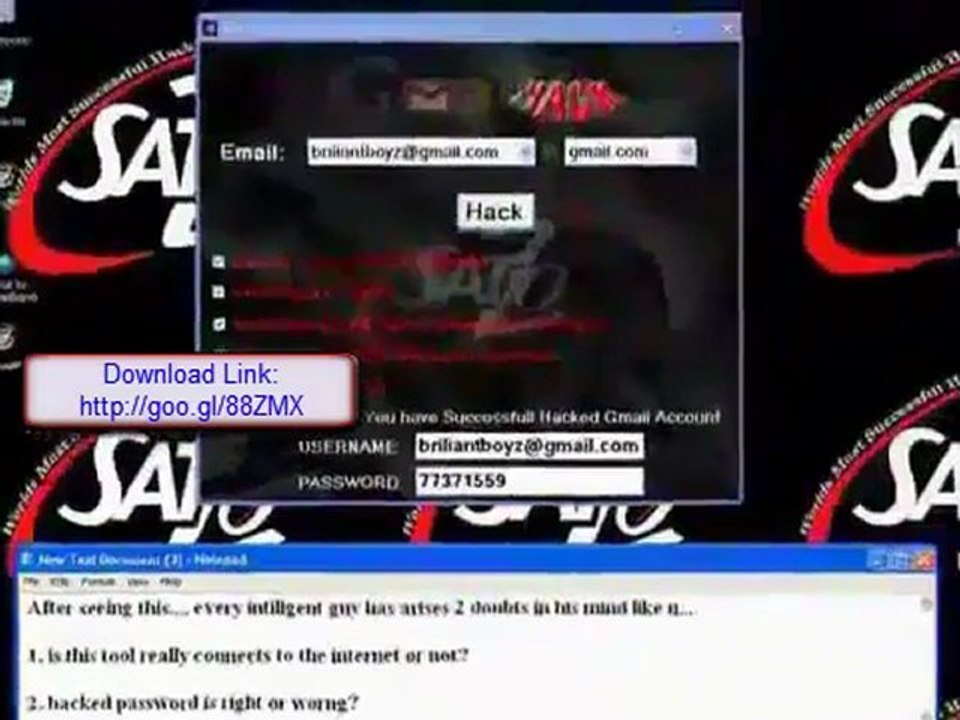 Hack Unlimited Gmail Accouint Password 2013 (NEW!!)984