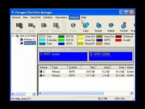 Paragon Partition Manager 10.0 Personal Trial Free