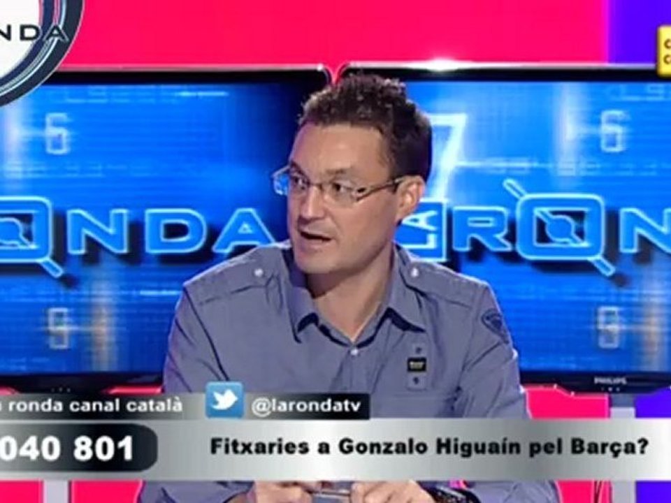 2012-12-04 la ronda - higuain quiere ir al barça