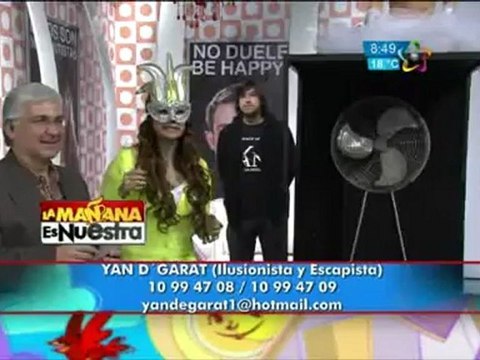 El Mago en La mañana es Nuestra Yand`D Garat