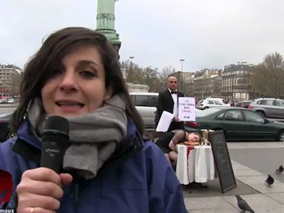 Happening contre le foie gras (05.12.2012)
