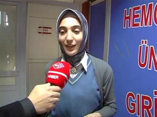 Kağızman İmam Hatip Lisesi, Hastanede Aşure Dağıttı