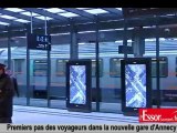 Ouverture de la nouvelle gare d'Annecy
